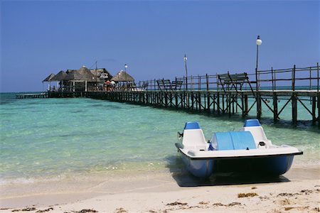 paddle boats in cuba - Paddle Boat at Beach, Santa Lucia, Camaguey, Cuba Stock Photo - Rights-Managed, Code: 700-00543713