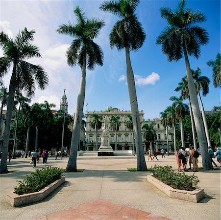 Parque Central, Havana, Cuba Stock Photo - Rights-Managed, Code: 700-00543950