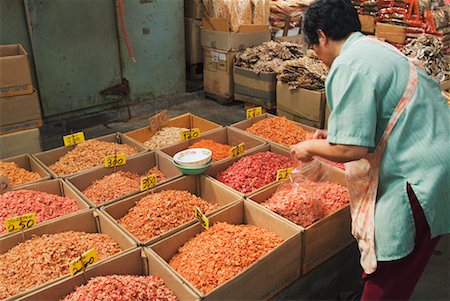 fish workers - Woman in Market, Bangkok, Thailand Stock Photo - Rights-Managed, Code: 700-00554331