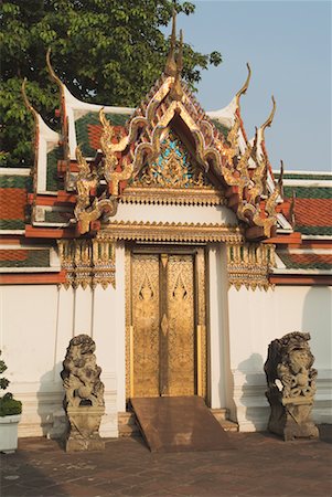 Wat Po, Bangkok, Thailand Stock Photo - Rights-Managed, Code: 700-00554340