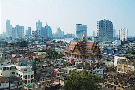 pierre tremblay - Overview of Bangkok, Thailand Stock Photo - Rights-Managed, Code: 700-00554343