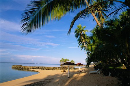 simsearch:700-05855007,k - The Beach at the Warwick Fiji Hotel Resort, Viti Levu, Fiji Fotografie stock - Rights-Managed, Codice: 700-00554489