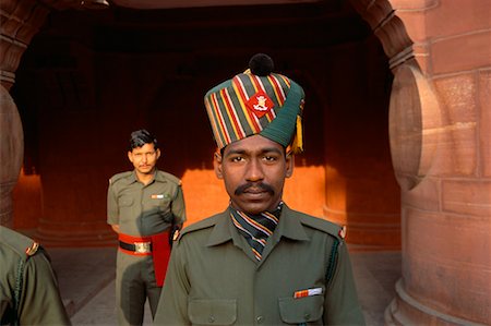 Guard, Delhi, India Stock Photo - Rights-Managed, Code: 700-00554534