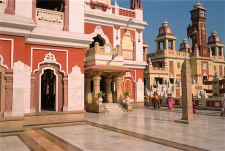 Birla Mandir Temple, Delhi, India Stock Photo - Rights-Managed, Code: 700-00554530