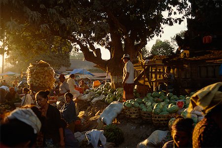 People at Market, Bali, Indonesia Stock Photo - Rights-Managed, Code: 700-00554764