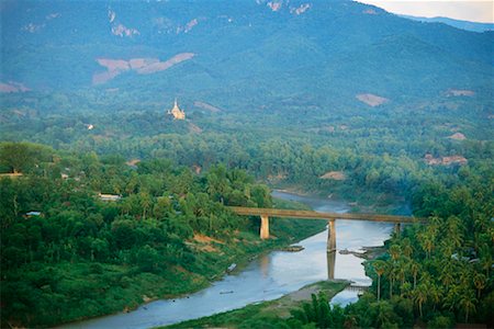 picture countryside of laos - River, Luang Prabang, Laos Stock Photo - Rights-Managed, Code: 700-00554821