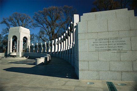 National World War II Memorial, Washington D.C., USA Foto de stock - Con derechos protegidos, Código: 700-00555032