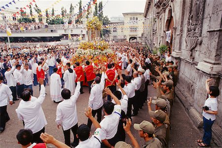 Parade in Cebu, Philippines Foto de stock - Con derechos protegidos, Código: 700-00555257