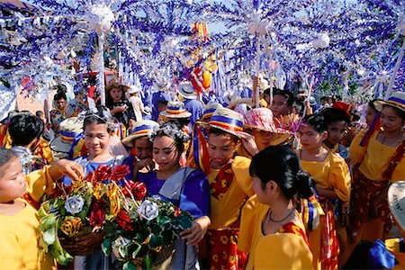 Children at Festival, Cebu, Philippines Stock Photo - Rights-Managed, Code: 700-00555261