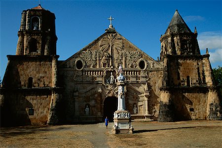 Exterior of Church, Iloilo, Philippines Stock Photo - Rights-Managed, Code: 700-00555286