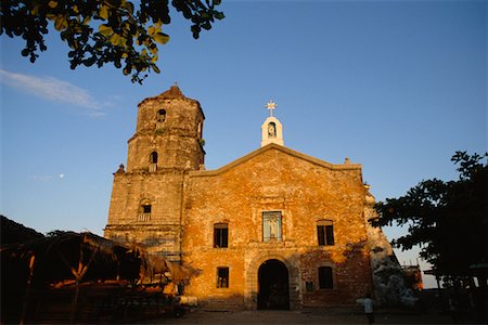 Exterior of Church, Marinduque, Philippines Stock Photo - Rights-Managed, Code: 700-00555305