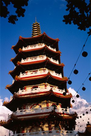 sibu - Pagoda, Sibu, Sarwak, Borneo, Malaysia Foto de stock - Con derechos protegidos, Código: 700-00555531