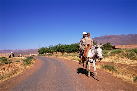 simsearch:700-00555591,k - Men on Horseback on Road, Toulet, Morocco Stock Photo - Rights-Managed, Code: 700-00555598