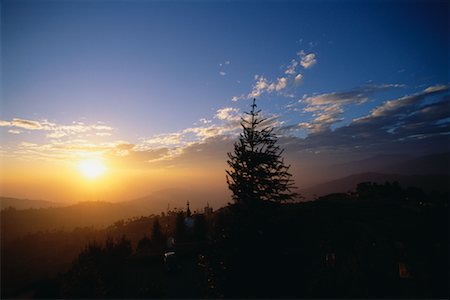 simsearch:700-00085918,k - Sunset over Forest, Nagarkot, Nepal Stock Photo - Rights-Managed, Code: 700-00555607