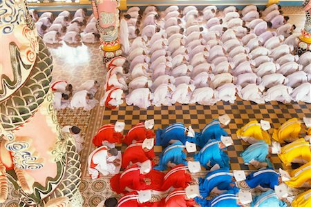 simsearch:700-00556259,k - Cao Dai Temple, Tay Ninh, Vietnam Foto de stock - Con derechos protegidos, Código: 700-00555614