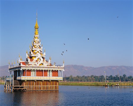 simsearch:700-03805317,k - Building in Inle Lake, Myanmar Foto de stock - Direito Controlado, Número: 700-00556102