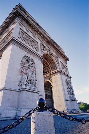 simsearch:841-06500051,k - Arc de Triomphe, Paris, France Photographie de stock - Rights-Managed, Code: 700-00556475