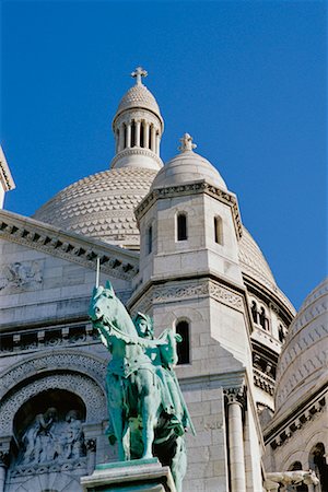 simsearch:841-03067466,k - La Basilique du Sacre Coeur, Paris, France Foto de stock - Con derechos protegidos, Código: 700-00556488
