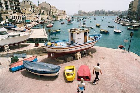 simsearch:700-00525019,k - Boats in Harbour, St Julians, Malta Foto de stock - Con derechos protegidos, Código: 700-00556626