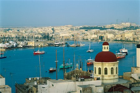 simsearch:700-00555248,k - Overview of Sliema, Malta Foto de stock - Con derechos protegidos, Código: 700-00556630