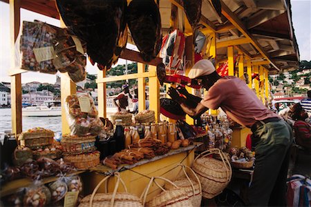 Market, Martinique, Caribbean Stock Photo - Rights-Managed, Code: 700-00556648