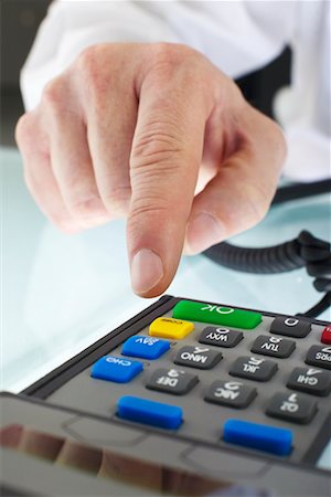 direct payment - Hand Using Debit Machine Stock Photo - Rights-Managed, Code: 700-00557232