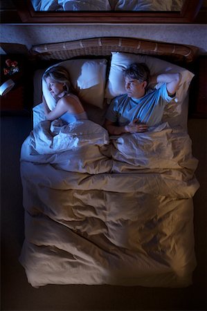 Couple in Bed Stock Photo - Rights-Managed, Code: 700-00557337