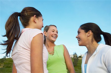 simsearch:700-00550587,k - Three Teenage Women Friends Stock Photo - Rights-Managed, Code: 700-00550581