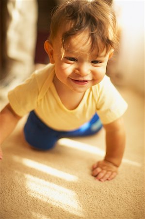 Baby Crawling Stock Photo - Rights-Managed, Code: 700-00550932