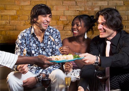people laughing in pub - Friends at a Restaurant Stock Photo - Rights-Managed, Code: 700-00551288