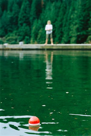 Boy Fishing, Buntzen Lake, British Columbia, Canada Stock Photo - Rights-Managed, Code: 700-00551576