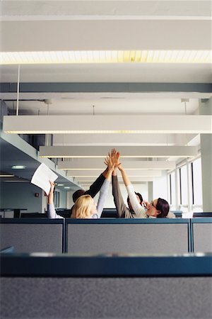 Group of Business People Celebrating in Office Stock Photo - Rights-Managed, Code: 700-00551680