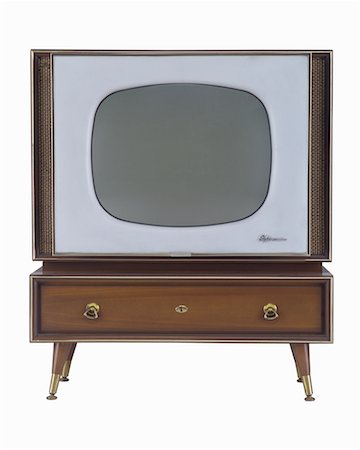 simsearch:700-00557402,k - Vintage Television Foto de stock - Direito Controlado, Número: 700-00551746