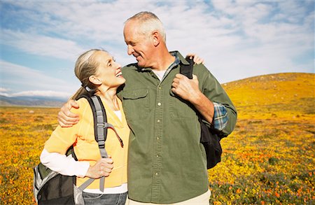 Portrait of Couple Hiking Stock Photo - Rights-Managed, Code: 700-00552504