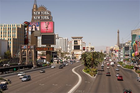 Las Vegas Boulevard, Las Vegas, Nevada, USA Foto de stock - Con derechos protegidos, Código: 700-00553579