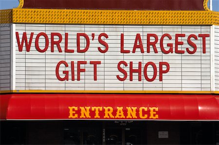 Bonanza Gift & Souvenir Shop, Las Vegas, Nevada, USA Stock Photo - Rights-Managed, Code: 700-00553595