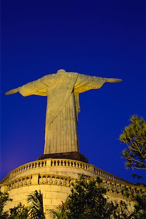 simsearch:700-05786409,k - Christ Statue, Rio de Janeiro, Brazil, South America Foto de stock - Con derechos protegidos, Código: 700-00553779