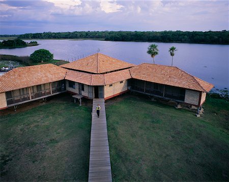 sunrise in pantanal - Caiman Lodge, The Pantanal, Brazil Stock Photo - Rights-Managed, Code: 700-00553824