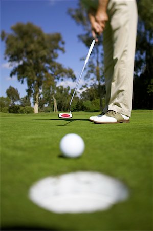simsearch:600-01112951,k - Man Golfing Foto de stock - Direito Controlado, Número: 700-00553900