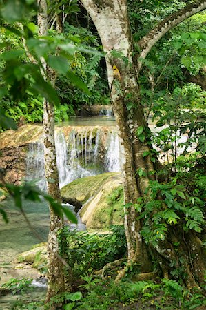 Mele Cascades, Efate, Vanuatu Fotografie stock - Rights-Managed, Codice: 700-00553962