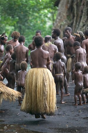 Traditional Dance Performance, Yakel Custom Village, Tanna, Vanuatu Stock Photo - Rights-Managed, Code: 700-00553989