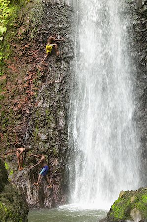 Waterfall At Louantuiu, Tanna, Vanuatu Foto de stock - Direito Controlado, Número: 700-00553997