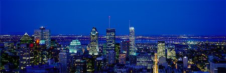 fleuve saint-laurent - Toits de la ville, Montréal, Québec, Canada Photographie de stock - Rights-Managed, Code: 700-00560667