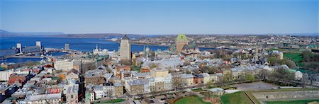 río san lorenzo - Cityscape, Quebec City, Quebec, Canada Foto de stock - Con derechos protegidos, Código: 700-00560672