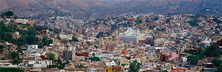 Overview of Guanajuato, Guanajuato, Mexico Stock Photo - Rights-Managed, Code: 700-00560932