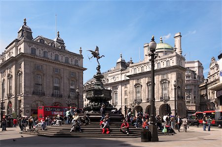 piccadilly circus - Piccadilly Circus, London, England Foto de stock - Direito Controlado, Número: 700-00561227