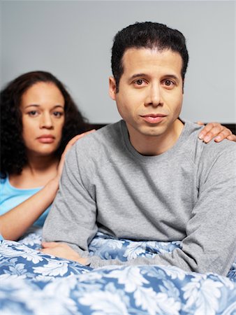 Couple in Bed Stock Photo - Rights-Managed, Code: 700-00588679