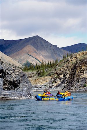simsearch:614-01171527,k - Rafting on the Firth River, Firth River Valley, Yukon Fotografie stock - Rights-Managed, Codice: 700-00591930