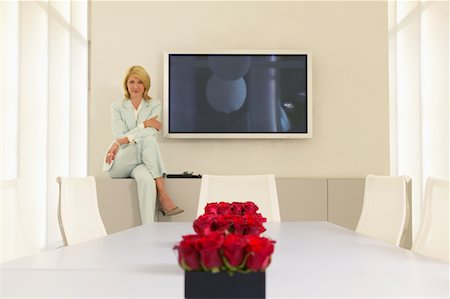 Woman in Boardroom Stock Photo - Rights-Managed, Code: 700-00592348