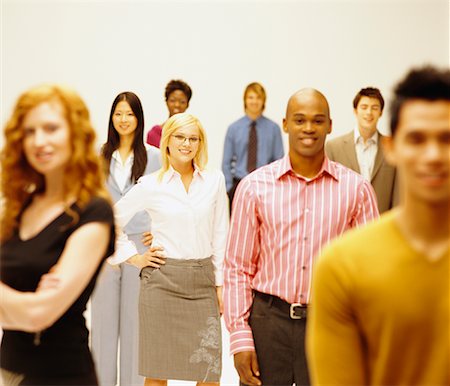 Group Portrait Stock Photo - Rights-Managed, Code: 700-00592497